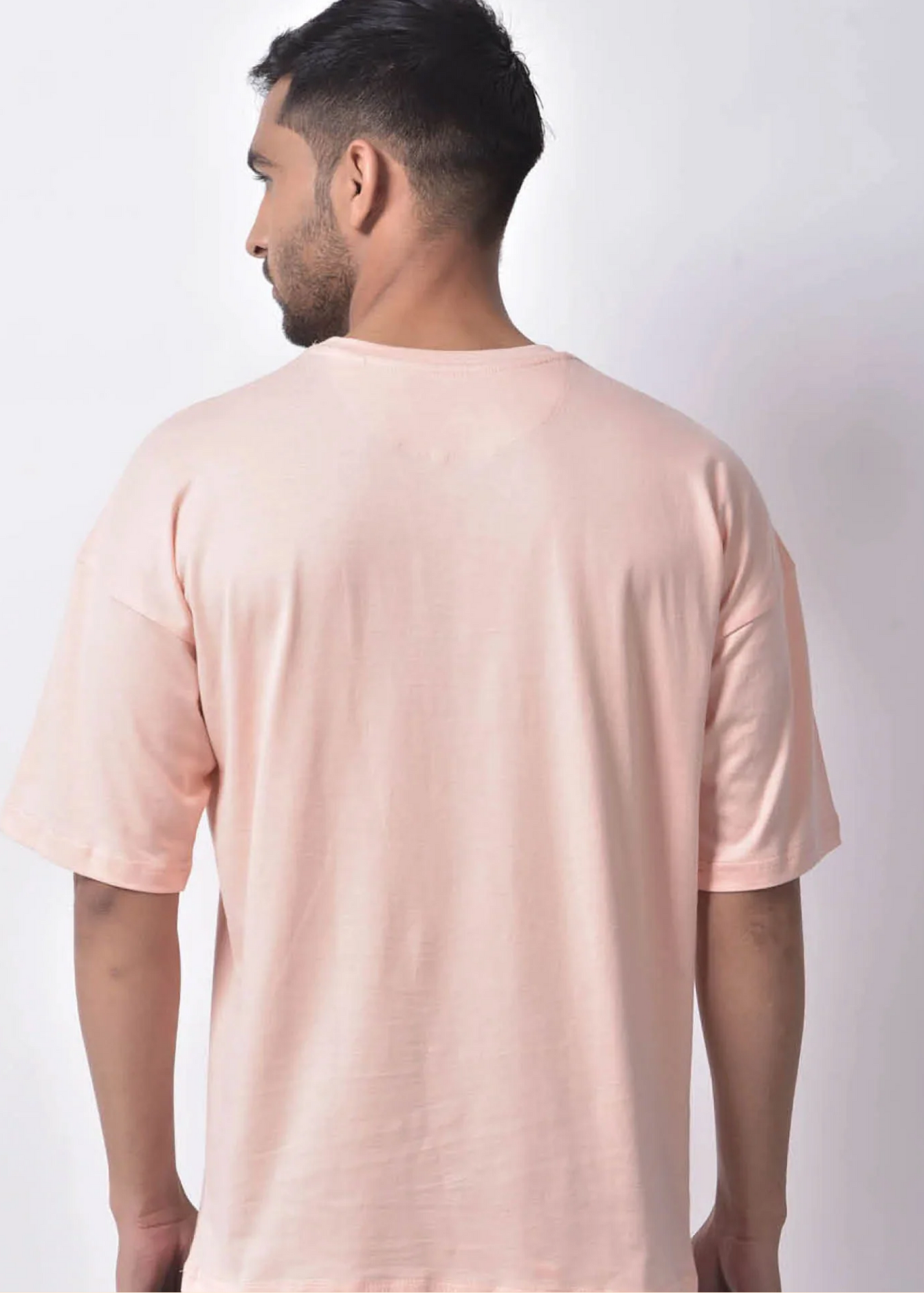 Dropshoulder Crewneck - Peach