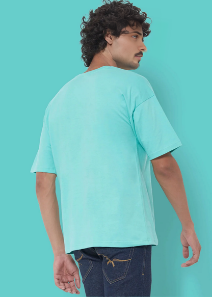 Dropshoulder Crewneck - Egg Blue