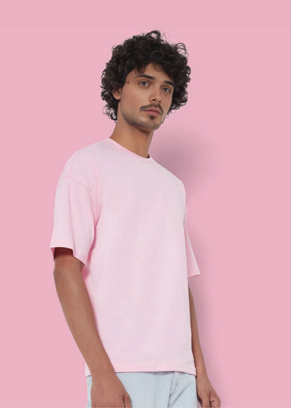 Dropshoulder Crewneck - Baby Pink