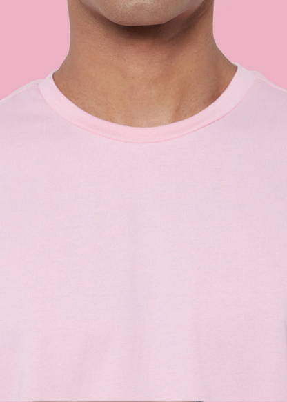 Dropshoulder Crewneck - Baby Pink