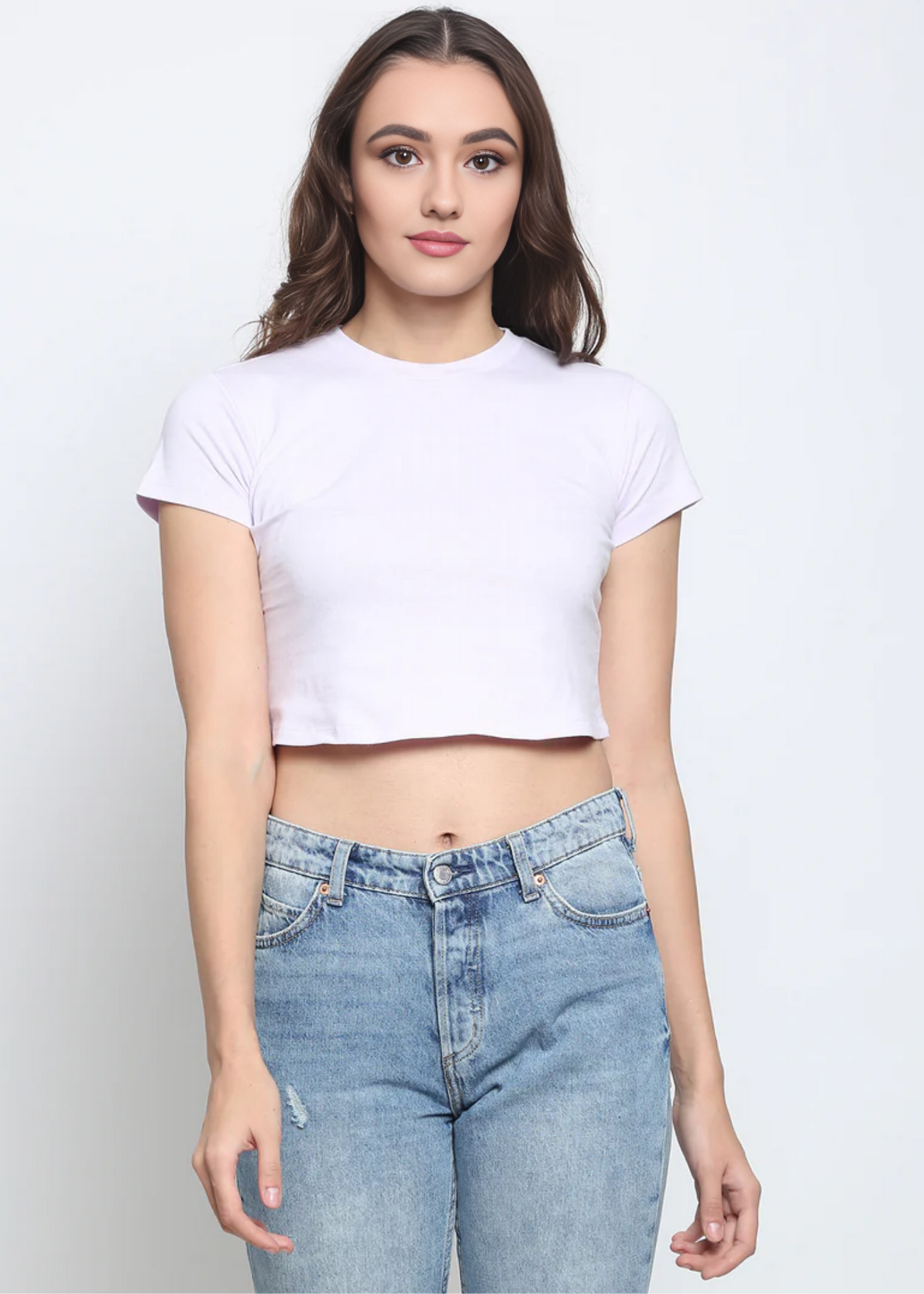 Crop Tops - Lilac