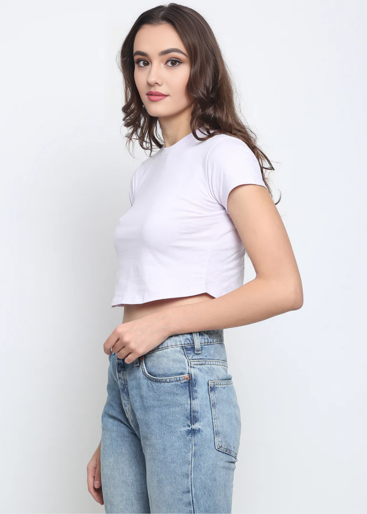 Crop Tops - Lilac