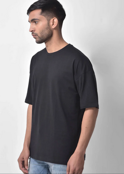 Dropshoulder Crewneck - Black