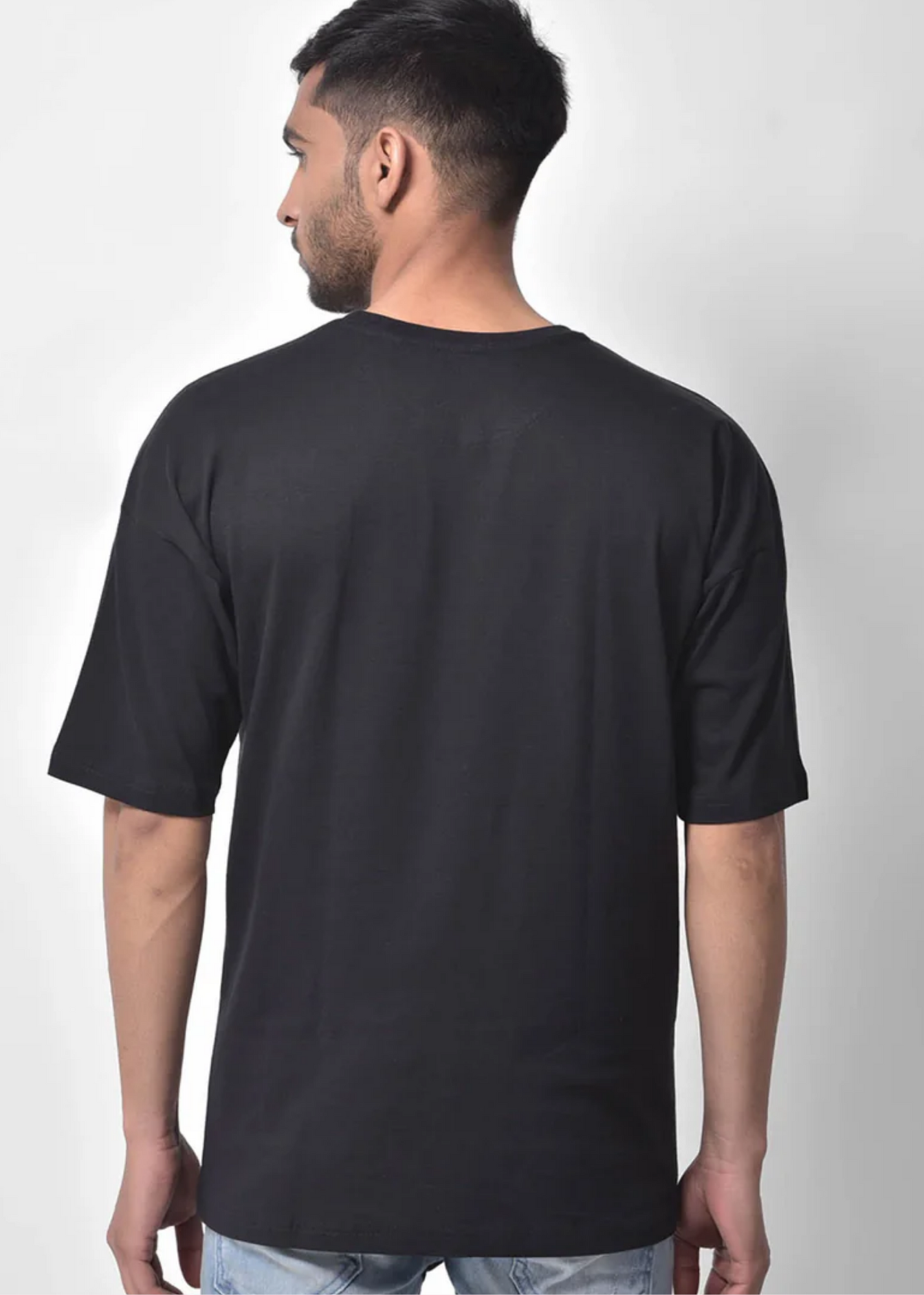 Dropshoulder Crewneck - Black