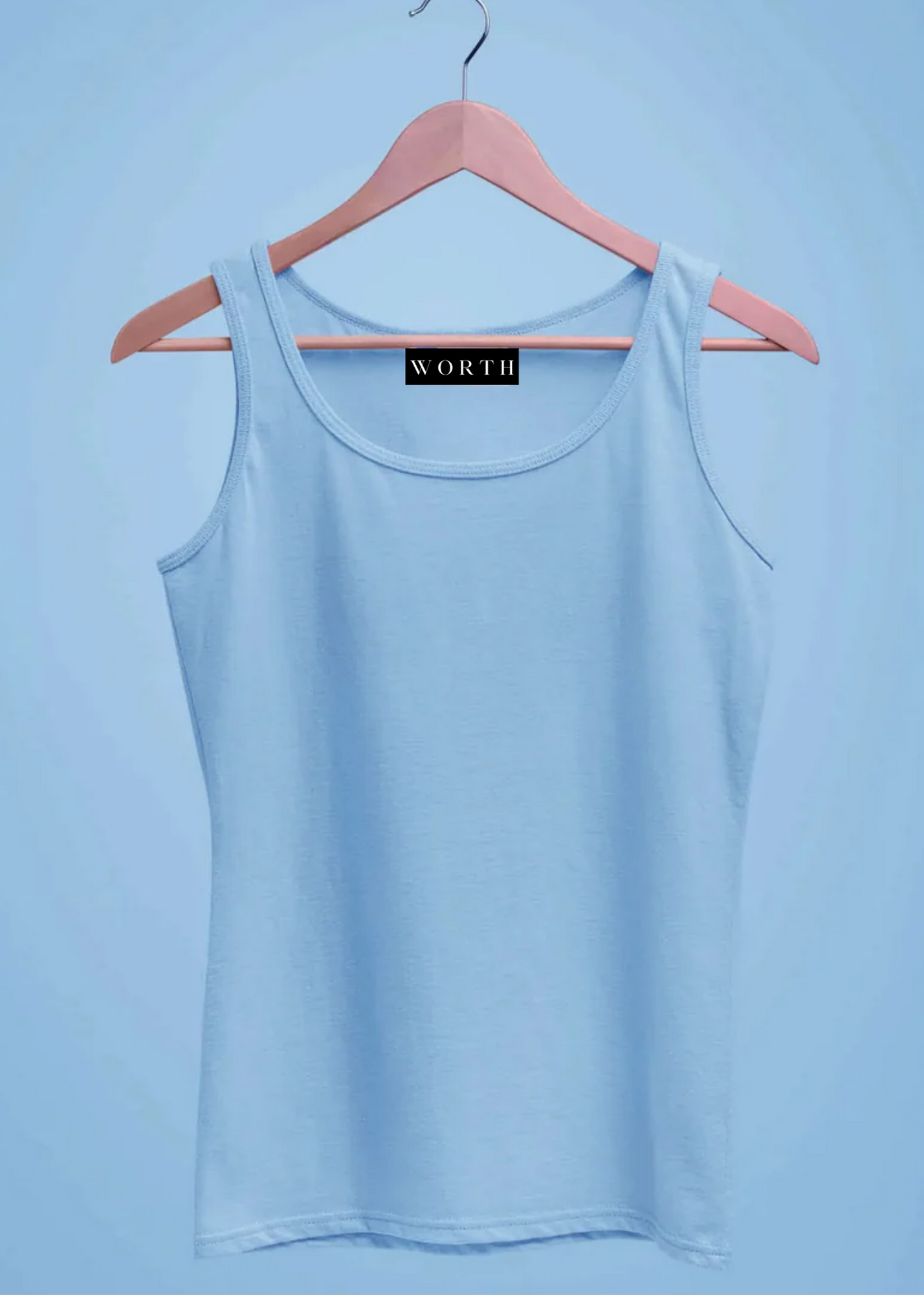 Tank Top - Cyan Blue