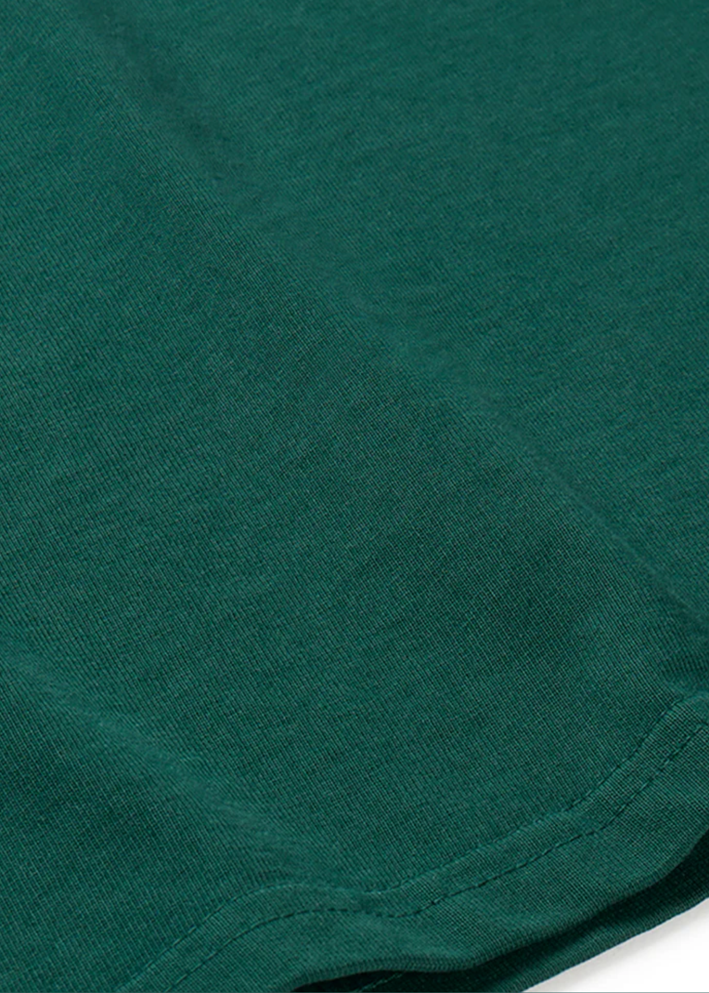 Drop Shoulders Tee - Pine Green