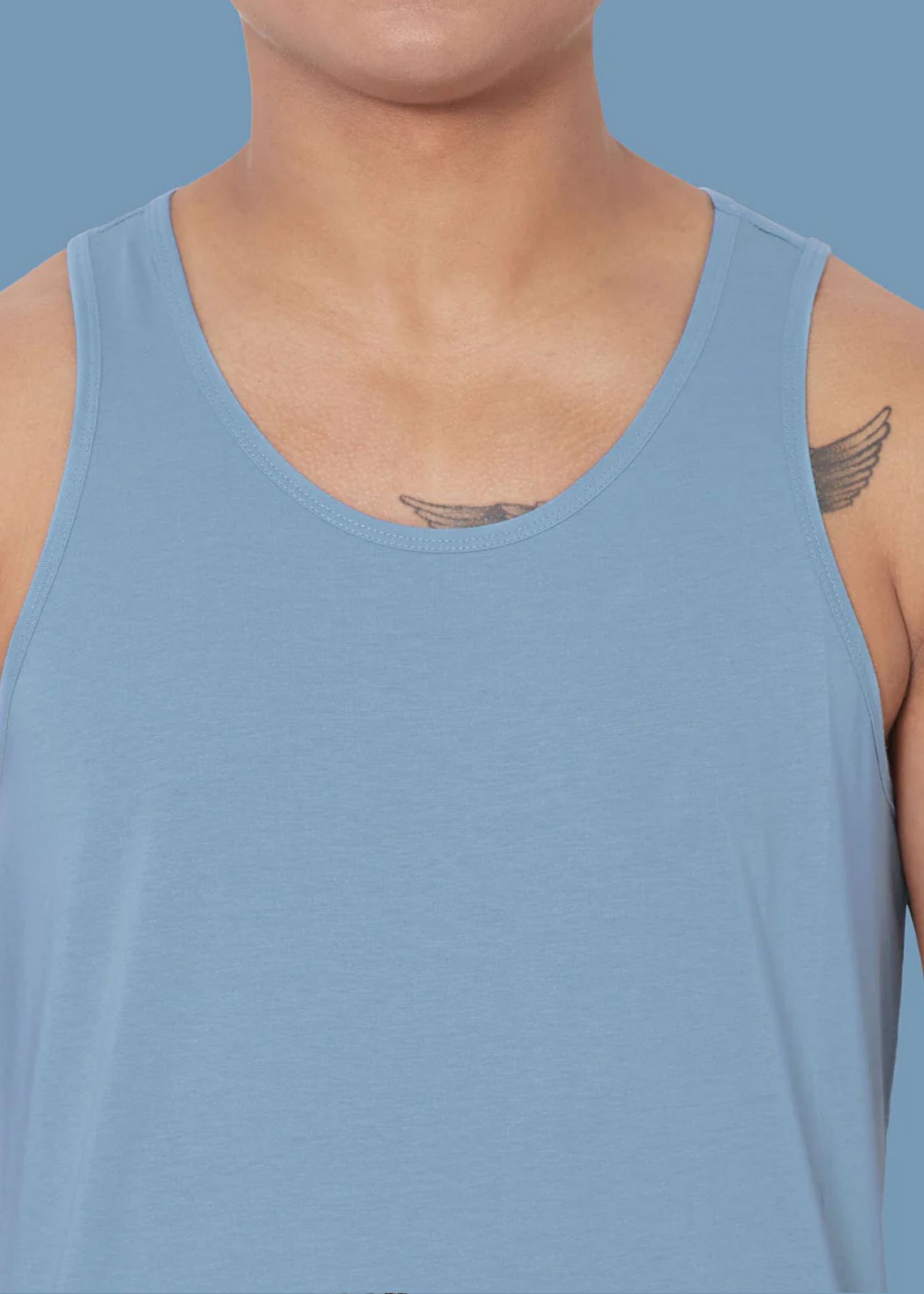 Tank Top - Cyan Blue