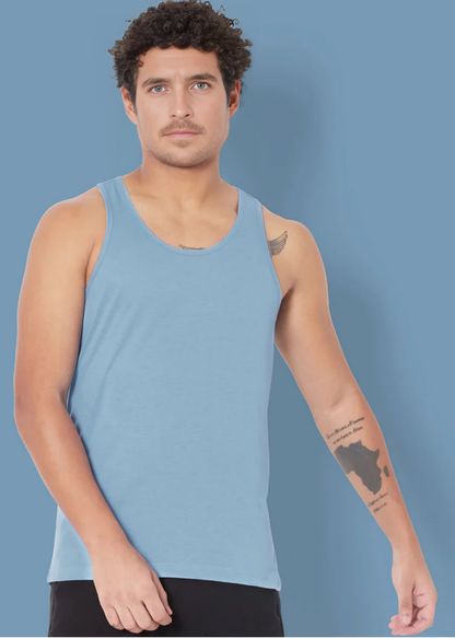 Tank Top - Cyan Blue