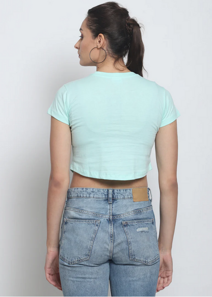 Crop Tops - Pale Green