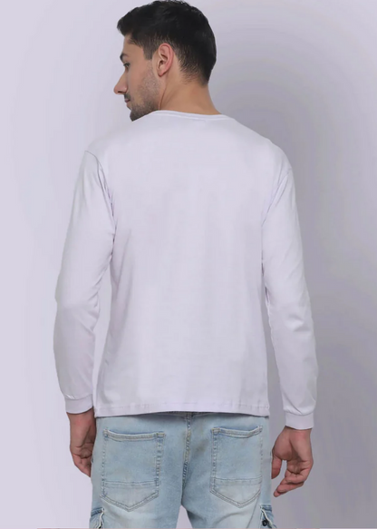 Crew Neck: Full Sleeves - Lilac