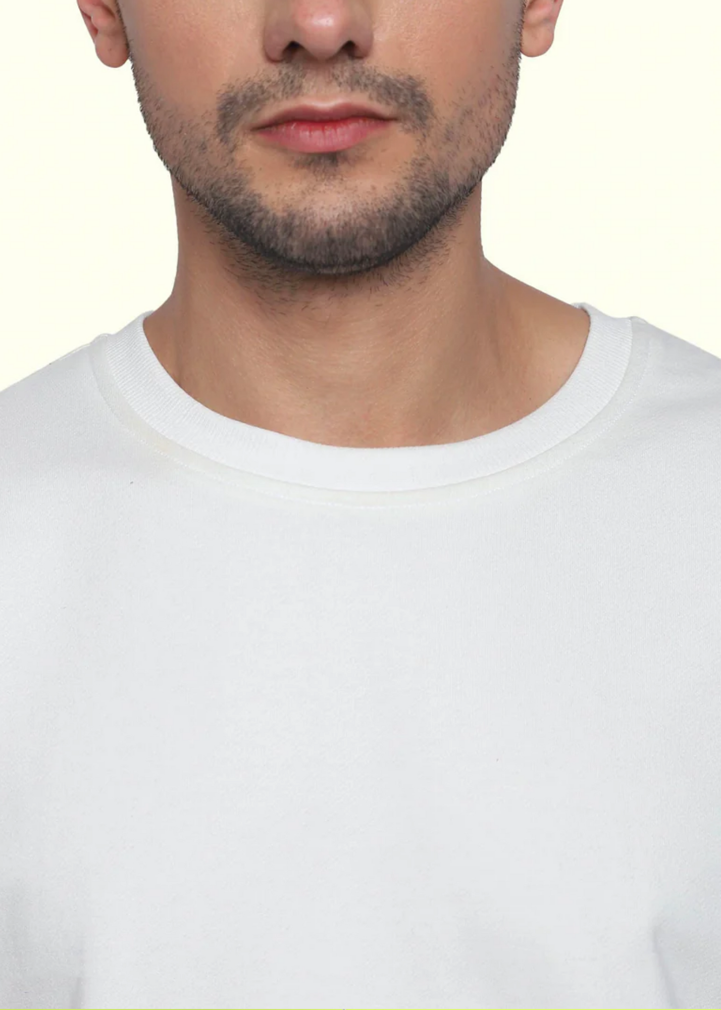 Drop Shoulder Sweatshirts -Tusk cream