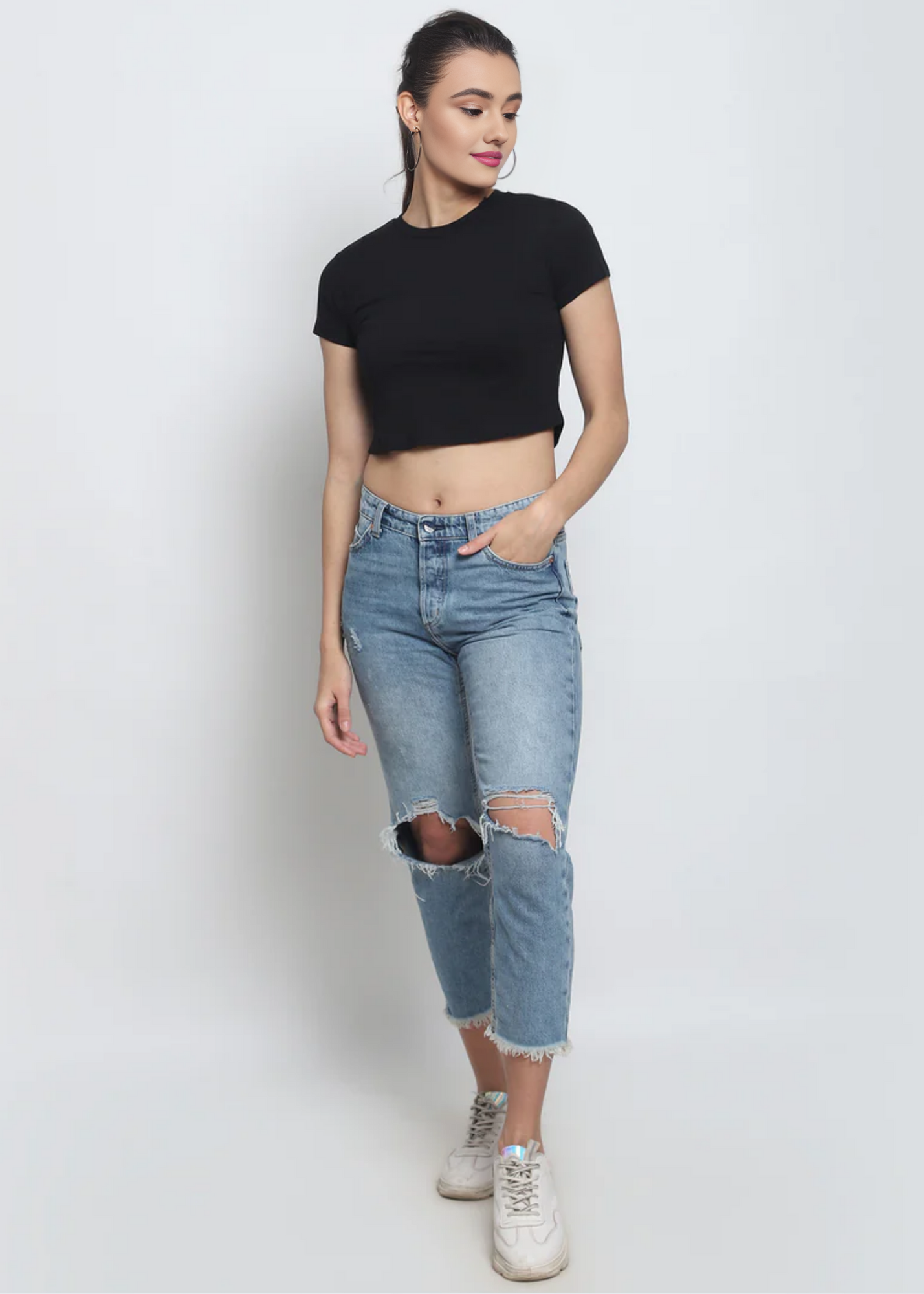 Crop Tops - Black