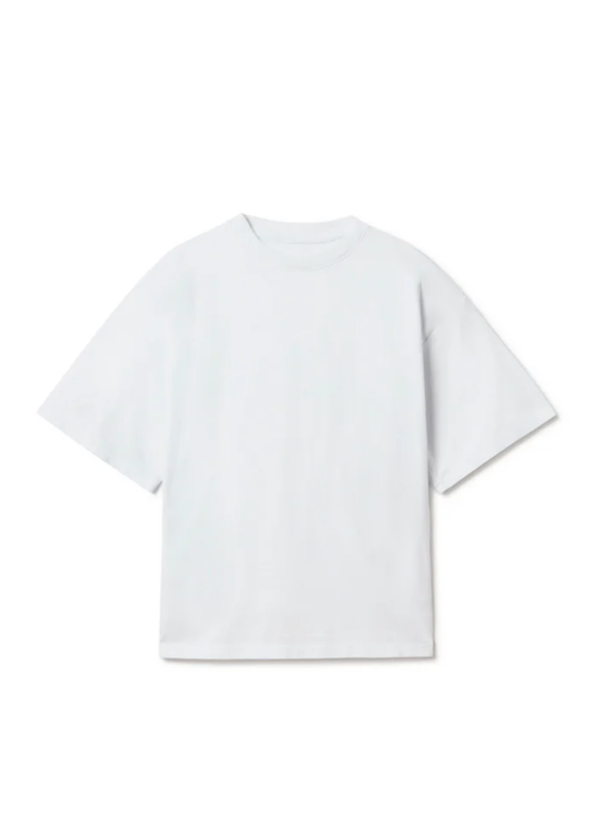 Drop Shoulders Tee - White