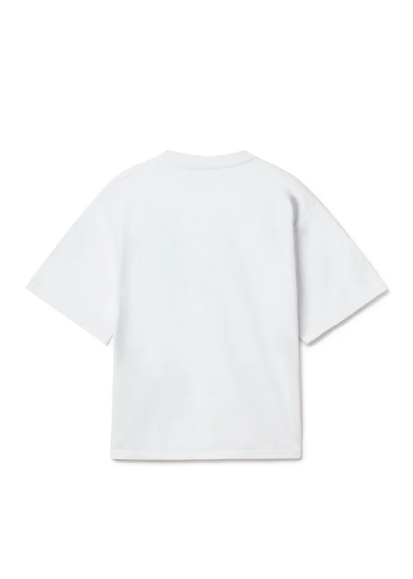 Drop Shoulders Tee - White