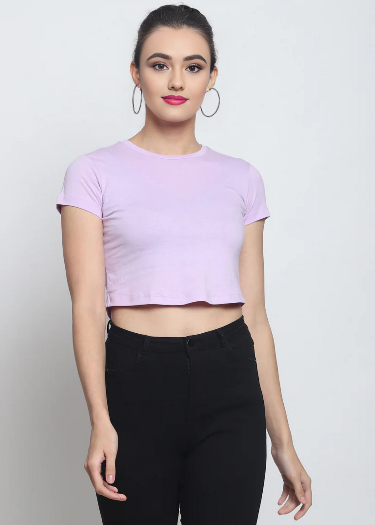 Crop Tops - Mauve Purple