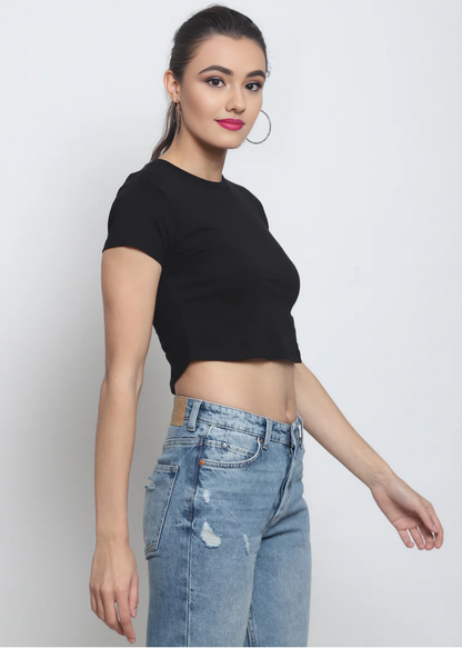 Crop Tops - Black