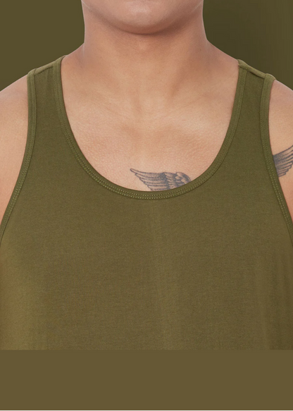 Tank Top - Olive Green