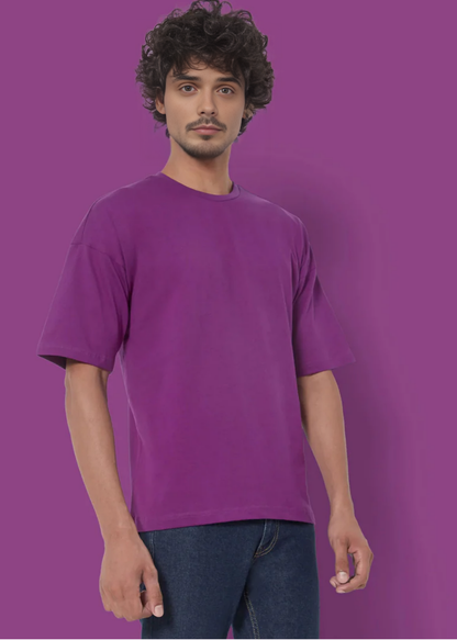 Dropshoulder Crewneck - Purple