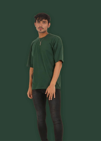 Dropshoulder Crewneck - Emerald