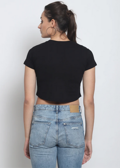 Crop Tops - Black