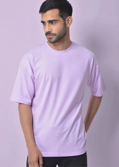 Dropshoulder Crewneck - Mauve Purple