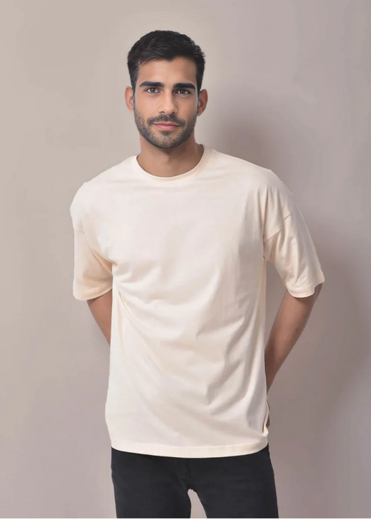 Dropshoulder Crewneck - Ivory