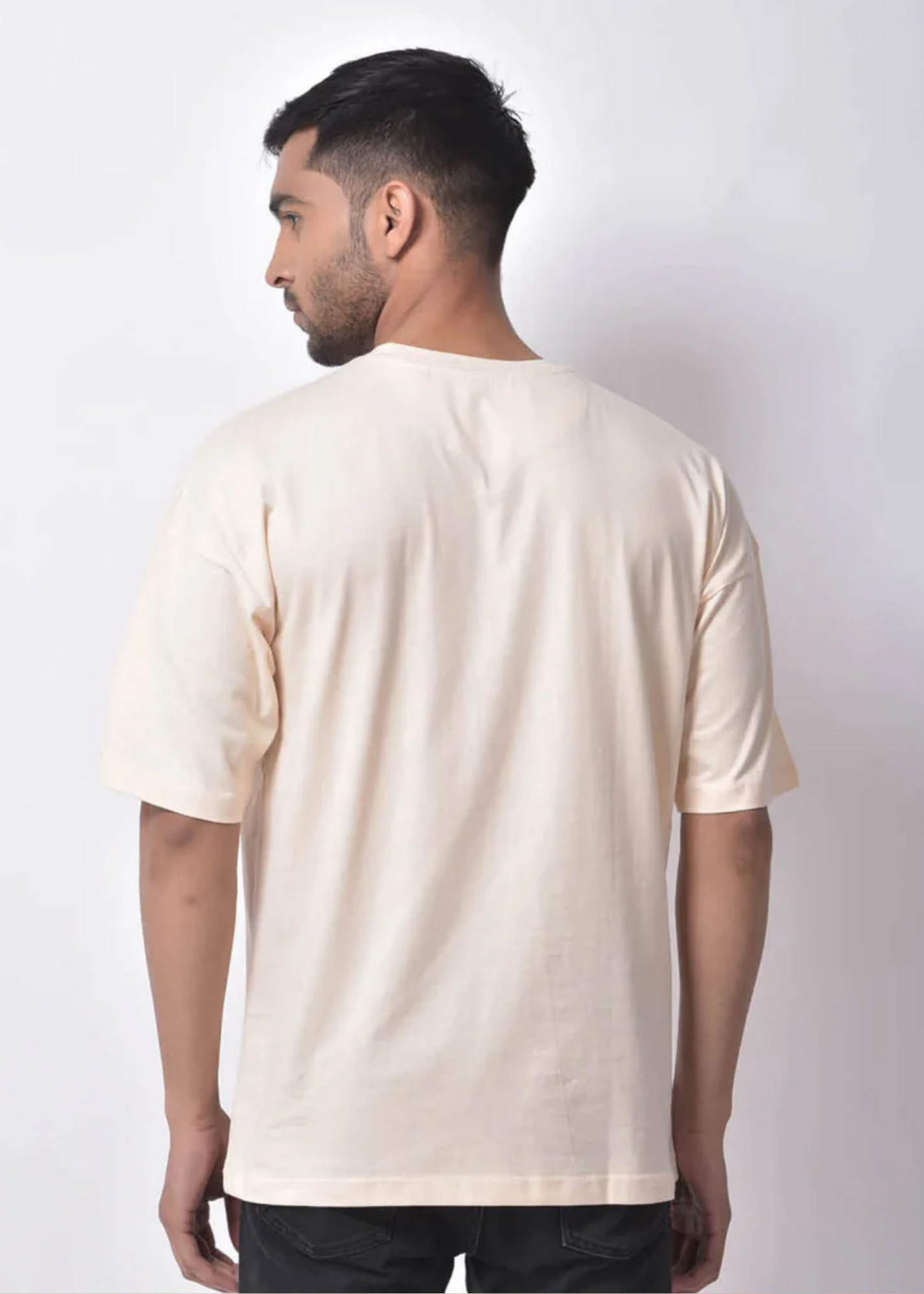 Dropshoulder Crewneck - Ivory